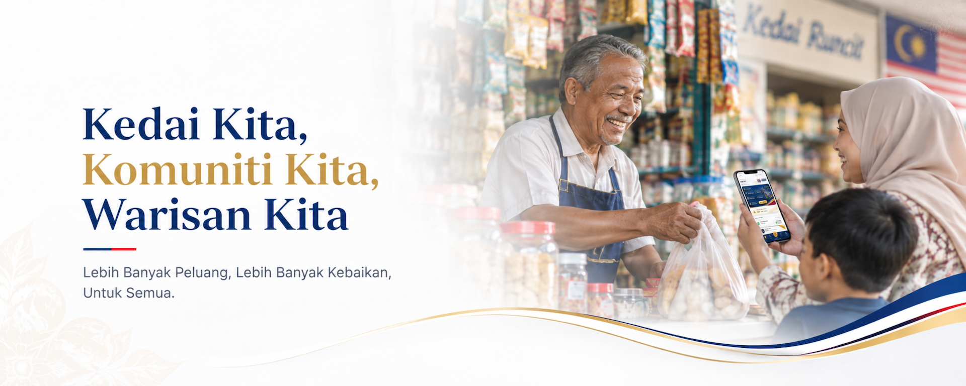 Kedai Kita, Komuniti Kita, Warisan Kita